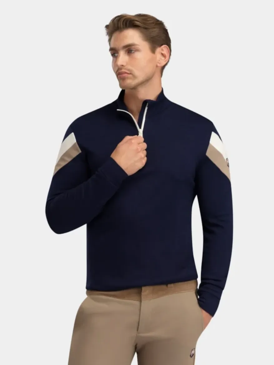 Bilde av WoolLand Suleskar Top Man Blue Ink